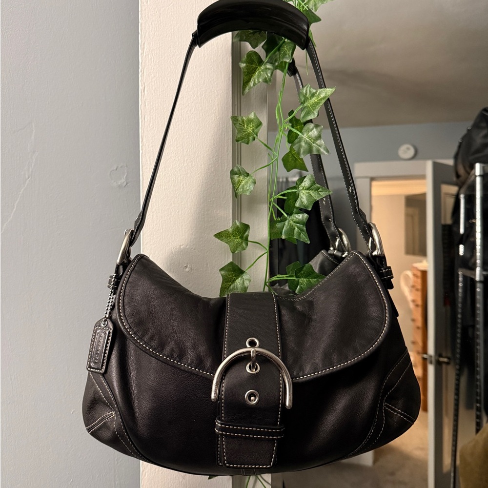 Vintage Y2K Coach Soho Flap Bag 9248